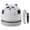 Panda White Black, variant on NFTIGB Cute Cartoon Panda Desktop Vacuum Cleaner Mini Cordless Table Dust Sweeper Portable Desk Mini Vacuum for Cleaning Dust Crumbs Computer Car, 3.54 x 3.46 inches / 9 x 8.8 cm