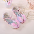 thumbnail image 6 of BOBOGOJP Girls Ballet Mary Jane Strap School Uniform Dress Flat Shoes (Toddler/Little Kid) Pink for Size 12.5, 6 of 9