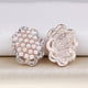 thumbnail image 4 of 10x Phenovo Crystal Faux Alloy 27mm Diamante Perla Placa Frontal Decoración Con Hebilla SM SunniMix Botón de perlas de cristal, 4 of 6
