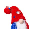 thumbnail image 4 of Yunliwuli 4th of July Gnome American StarsStripes Cloth Patriotic Doll Independence Day Table Ornament, 4 of 8