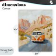 thumbnail image 4 of Stupell Industries Modern Van Life Desert Canyon Canvas Art, 30 x 40, by The Prints Vibe, 4 of 8