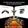 thumbnail image 3 of Kyglaring LED Lighting Kit for Lego 76444 Diagon Alley Wizarding Shops Model Set（Not Included）, 3 of 6