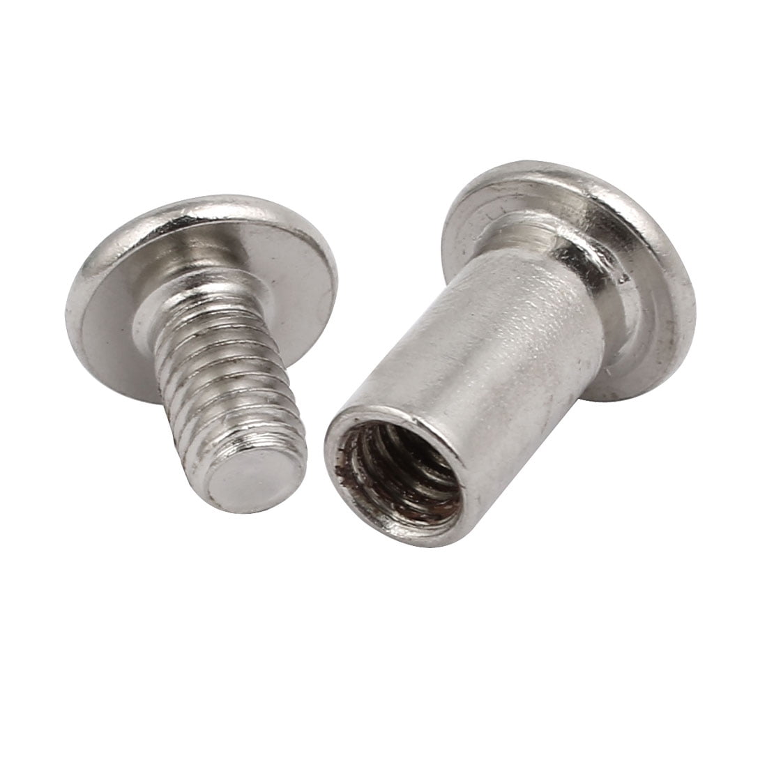 M6x15mm Female Thread Carbon Steel Cupboard Hex Socket Screw Post 10pcs Walmart Canada