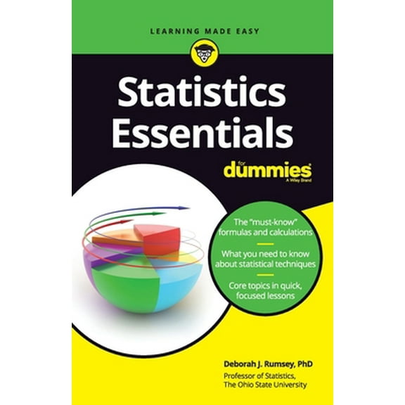 Pre-Owned Statistics Essentials for Dummies (Paperback) 1119590302 9781119590309