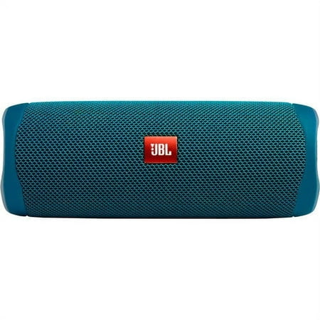 Restored JBL Flip 5 Portable Waterproof Wireless Bluetooth Speaker - Ocean Blue [Refurbished]