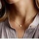 thumbnail image 2 of Collar con colgante de corazón con 26 letras del alfabeto de la A a la Z, regalo del día de San Valentín para ella, collar personalizado chapado en oro para niñas y mujeres, 2 of 5