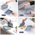thumbnail image 4 of Dustpan and Brush Set, Multi-Functional Cleaning Tool/Mini Sweeper with Hand Broom Brush, Cute Dust Pan for Home Kitchen Bathroom Desk Keyboard Car Pet Sweeping Dusting (Blue Gray), 4 of 6