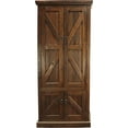 thumbnail image 2 of American Heartland 30791HG Rustic Double Door Pantry, Havana Gold, 2 of 2