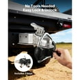 thumbnail image 5 of KFFKFF 11604 Anti-Theft Adjustable Trailer Hitch Coupler Lock with 3 Keys For 1-7/8 in, 2 in, 2-5/16 in Couplers, RVs, Boats, Off-Road Vehicles, 5 of 9