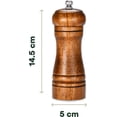 thumbnail image 3 of Molinillo de Pimienta de Madera para Pimienta Negra, Blanca, Roja y Otras Especias., 3 of 6