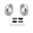 thumbnail image 1 of CMX Rear Disc Brake Rotors and Ceramic Pads Kit for Car 2017 Kia Cadenza Limited Technology with Electric Parking K8C-102136, 1 of 2