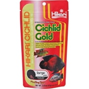 Hikari Cichlid Gold Large Pellet Floating Food for Brilliant and Vibrant Cichlids and Tropical Fish