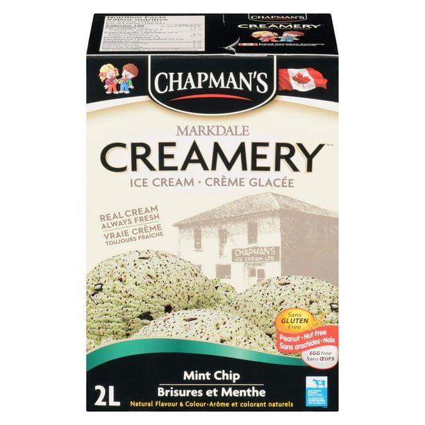 Chapman's Markdale Creamery Mint Chip Ice Cream, 2L 
