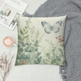 thumbnail image 2 of Ulloord Pillow Covers Eucalyptus Leaves Mason Jar Butterfly This is Us Spring Pillows Decorative Throw Pillows Light Blue Pillowcase Summer Decorations Farmhouse Decor for Couch Sofa, 2 of 5
