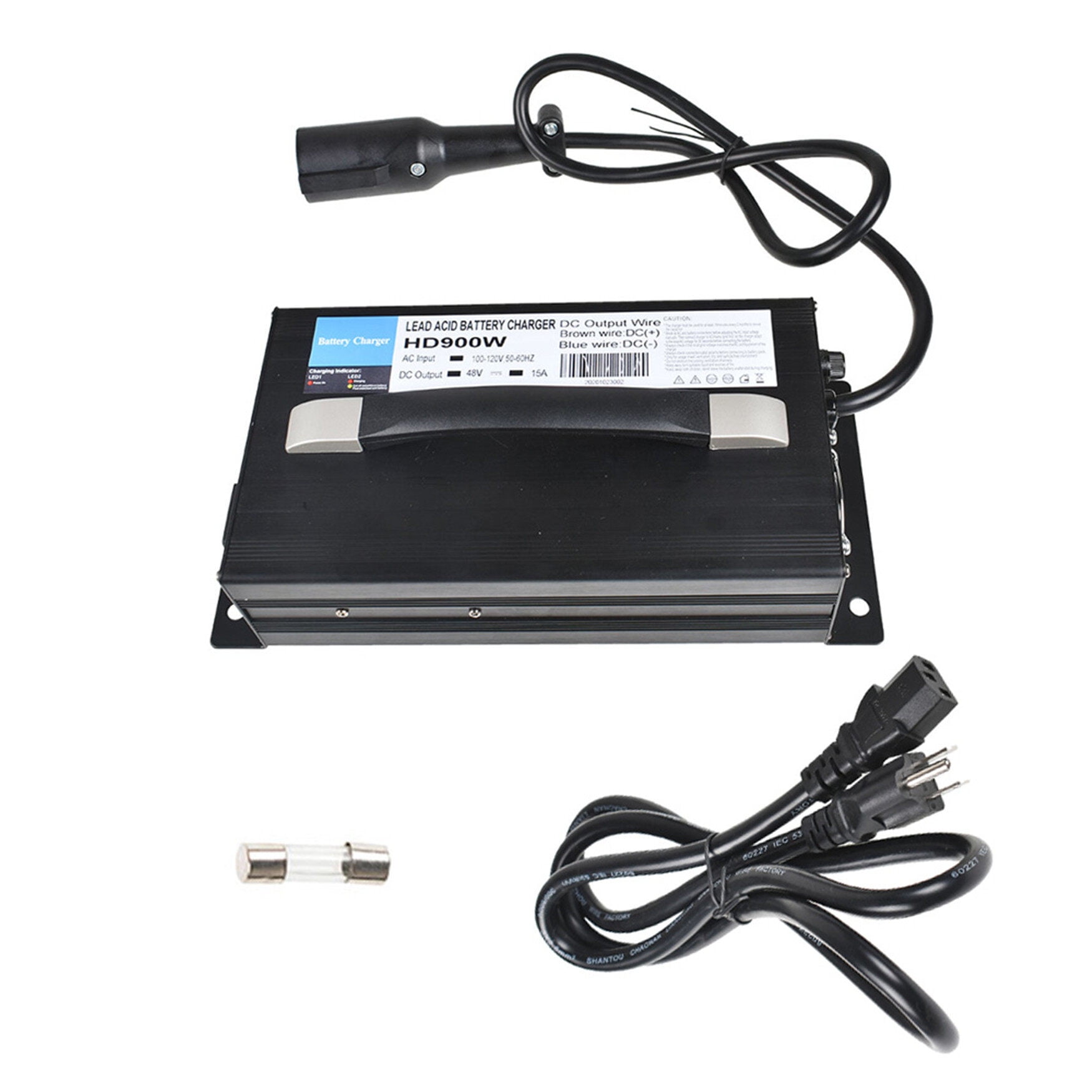 waltyotur Golf Cart Battery Charger For Club Car 48 Volt 15 AMP 48V