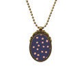 thumbnail image 1 of Collar Colgante Vintage Unbranded Diseño Abstracto de Bronce Antiguo 4.0 cm x 3.0 cm, 1 of 3