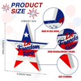 thumbnail image 2 of 3 Pieces Patriotic Wooden Star Block Ornaments Star Wooden Signs Independence Day Theme Table Logo Patriotic Stars for Home Decoration Independence Day Table Decoration, 2 of 7