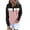 Contrast-Pink, variant on CEHVOM Womens Hooded Button Collar Drawstring Hoodies Pullover Sweatshirts Casual Long Sleeve Tops Shirts