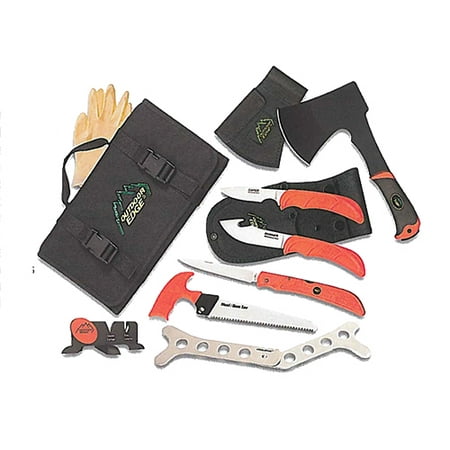 OUTDOOR EDGE OUTFITTER CLEANING KIT MULTIPLE 65MN CARBON STEEL 8 PIECE