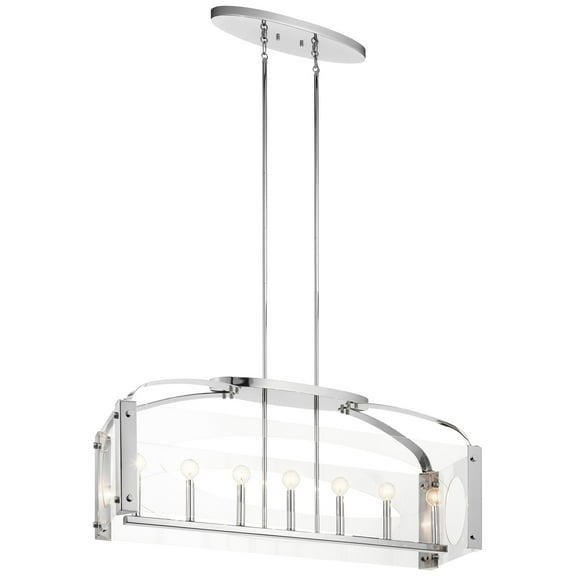 Kichler Lighting - Seven Light Linear Chandelier - Chandelier Linear (Single) -