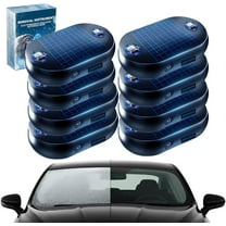 2026 Electromagnetic Anti Freezing Device for Car, 1/2/4/8 PCS Solar/USB Powered Windshield Frost Prevention Accessory, Quiet Operation, Easy Peel-and-Stick Install, No-Interference Design (8PCS)