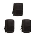 thumbnail image 4 of Soidarity Bolso de hombro Resistente al desgaste Bolsas de mensajero a prueba de agua Paquete de cofre unisex Equipo deportivo Bolso cruzado Negro Type1 NO1 Soidarity CBP352577, 4 of 6
