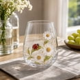 thumbnail image 6 of Nature Animal Glass Tumbler, 15 Fl Oz Large Capacity 2D Character Drinking Cup with Sunlit Decorative Details, Clear Beverage Glass for Water, Tea, Juice, Coffee, Home, Office & Gift Giving, 6 of 8
