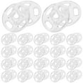 thumbnail image 3 of 100pcs Clear Shirt Buttons Coat Snaps Buttons Invisible Snaps Fasteners Press Stud DIY Sewing Accessories (13mm), 3 of 9
