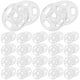 thumbnail image 5 of 100 botones transparentes para camisas, abrigos y chaquetas, broches invisibles, cierres de presión, accesorios de costura DIY (13 mm), 5 of 7