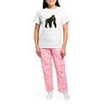 thumbnail image 4 of CafePress - Gorilla Women's Light Pajamas - Women's Short Sleeve Print T-Shirt and Pants Light Cotton Pajama Set, 4 of 7