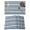 SteelBlue Light, variant on Green Black Striped Placemats Set of 6, Farmhouse Vintage Stripe Placemats for Dining Table, Place Mats for Kitchen Tabletop, Waterproof Wipeable Dining Table Mats Set