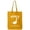 Gold, variant on Peace Was Never An Option Cotton Canvas Tote Bag