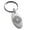 Silver, variant on Stainless Steel Celtic Eternity Knot Engraved Small Oval Charm Keychain Keyring