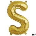 thumbnail image 6 of BalsaCircle 16" Mylar Foil Plain Balloon Gold Wedding Party Event Party Decorations, 6 of 6