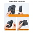 thumbnail image 4 of Tripod Mount Camera Quick Release Base Plate Compatible with Arca Swiss RS3 RSC2 Stabilizers, Aluminum Alloy Quick Release Board for X M5, 4 of 7