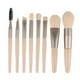 thumbnail image 2 of Pinceles de maquillaje con mango de plástico Polvo impermeable Fundación Maquillaje Ojo Sombra Set Soft Cepillo Profesional Herramientas Blanco Tipo 2 Paquete de 8 Advancent CE001702-08, 2 of 6
