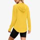 thumbnail image 5 of Camisas para mujer,Sudadera con capucha y cuello en V para mujer, jersey con bolsillo con cordón, top informal de poliéster de manga larga, sopatenor, 5 of 9