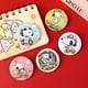 thumbnail image 4 of Nuevo broche de hojalata con diseño de personaje de anime exquisito y lindo de Snoopy kawaii, regalo creativo y sencillo con personalidad de dibujos animados divertidos, 4 of 4