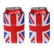 thumbnail image 2 of 12pcs novedad Union Jack Gran Bretaña bandera de Reino Unido botella de cerveza puede refrigerador titular de la manga Zulema enfriador de latas de cerveza, 2 of 8