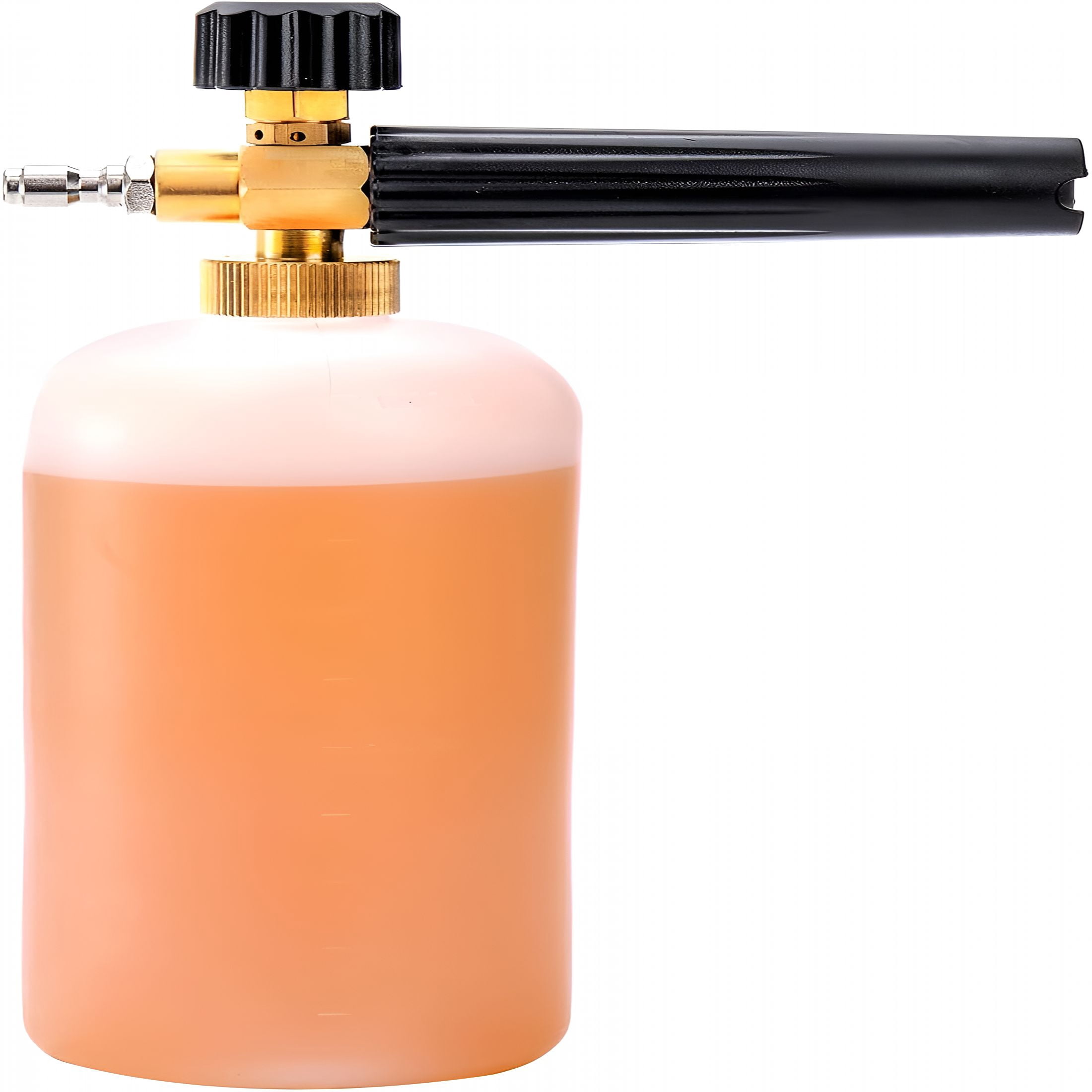 ACDANC Foam Cannon, Car Wash Pressure Washer Jet Wash 1/4" Quick Connector Adjustable Snow Foam Lance Foam Blaster, 1 Liter
