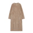 thumbnail image 1 of Qarigey Manténgase cómodo y a la moda, albornoz gigante para mujer, ropa de dormir cálida de invierno, pijamas para mujer, camisón Pijama caqui XXL(140CM), 1 of 6
