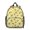 Sunflower and Leaf, variant on Sunflower and Geometric Black Pattern Backpack for School, Cute School Bag with Adjustable Shoulder Straps and Padded Back, 13.8"x11.4"x6"