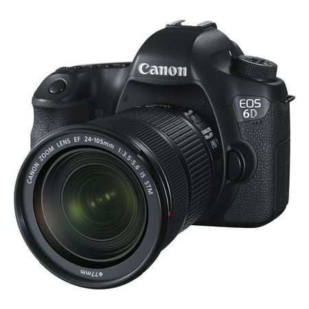 Canon EOS 6D DSLR Camera with 24-105mm f/3.5-5.6 STM (Best Deal On Canon 6d)