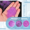 thumbnail image 3 of Uxcell Resin Bubble Beads, Tiny Iridescent No Hole Mini Glass Bubbles for DIY Crafting Dark Purple, 3 of 7