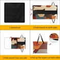 thumbnail image 3 of Colorful Floral Bohemia Picnic Blanket Waterproof Outdoor Beach Blanket Hand-held Pad Suitable for Travel, Camping, Beach, Family Gatherings, 3 of 7