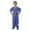 CEIL BLUE, variant on - Kids Scrubs Super Soft Children Scrub Set Kids Doctor Dress up
