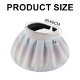 thumbnail image 3 of Sombrero de 56-58cm con circunferencia del arco iris, protector solar de color degradado, sombrero de sol antiultravioleta de verano para mujer, sombrero de concha superior vacía, 3 of 5