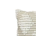 thumbnail image 3 of Maxa Cotton Decorative Throw Pillows 18x18" Beige 2 pack, 3 of 4