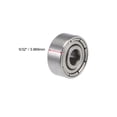 thumbnail image 3 of Uxcell Deep Groove Ball Bearing Double Shielded Z2 Bearings 1/8"x3/8"x5/32", 3 of 4