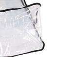 thumbnail image 6 of PVC Clear Luggage Dust Cover with Zipper - Waterproof Protector for 20/22/24/26/28/30 Inch Suitcase, Scratch-Resistant for Travel Home Storage, Transparent, 6 of 8